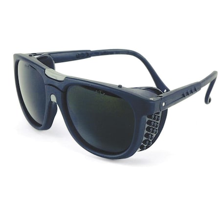 Sellstrom B5, Welding Safety Glasses, Anti-Scratch, Shade 5.0 IR Lens, Black Frame, Full-Frame S74751